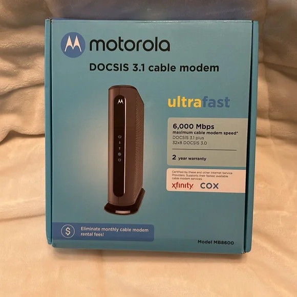 Motorola DOCSIS 3.1 Cable Modem - Picture 2 of 8